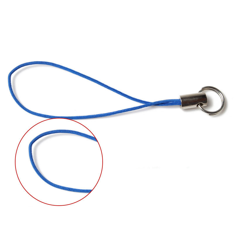 10X Cell Phone Lanyard Cords Strap Lariat DIY with Double Loop Split Ring