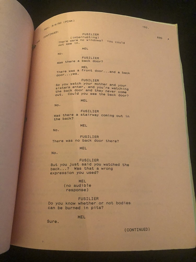 NEVER FORGET TELEPLAY by Ronald Rubin [Final Shooting Script]