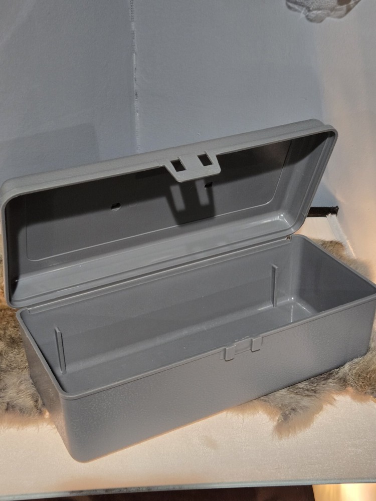 Vintage SEARS Gray ToolBox