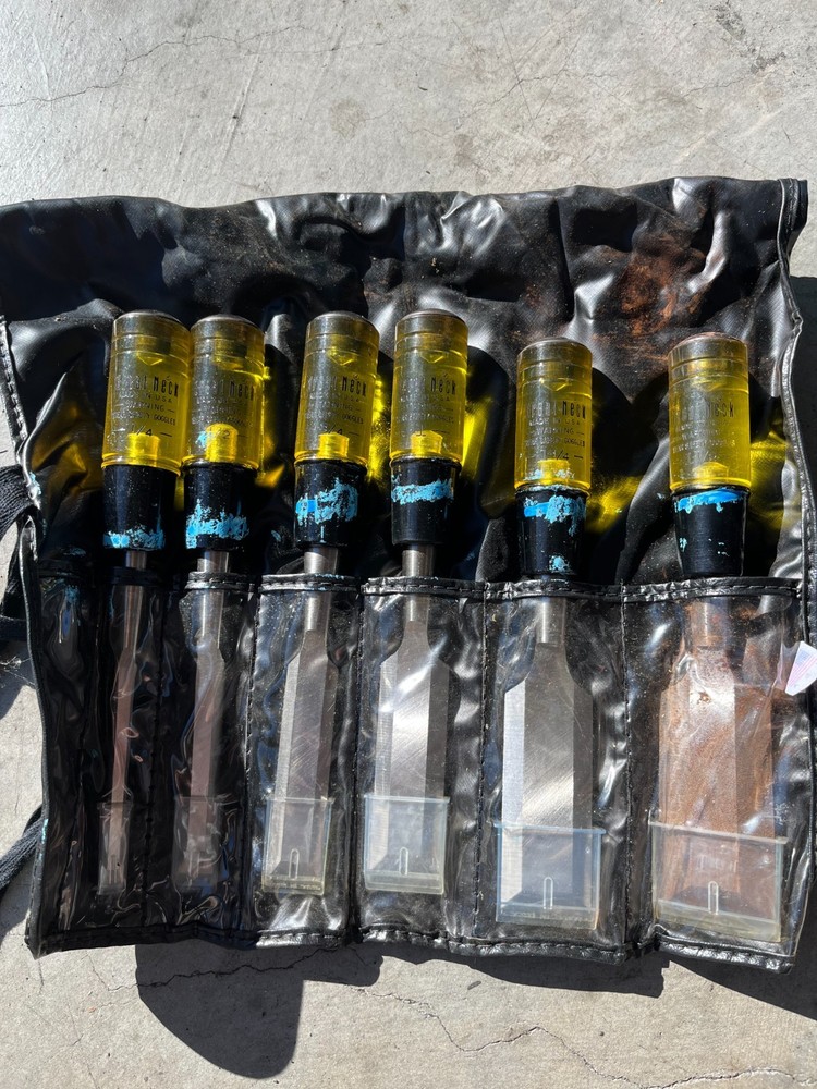 NOS GREAT NECK CHISEL  TOOL SET  +++++++++++++++++++++++++++++++