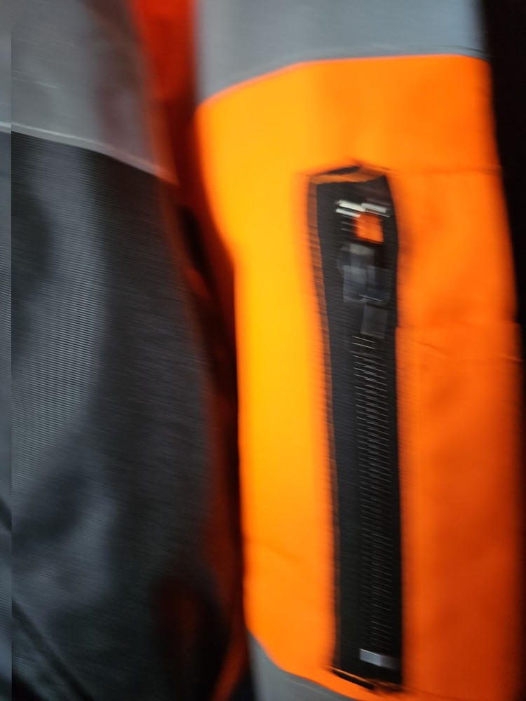 Tuff Guard Class 3 High Visibility Water Resistant Reflective Neon Work Jacket