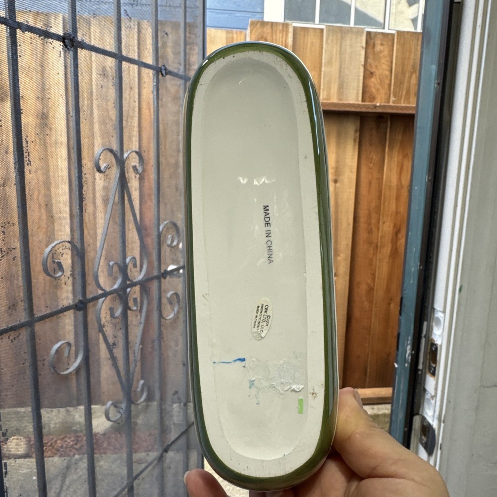 Stoneware Food Tray Holder Server Platter Set