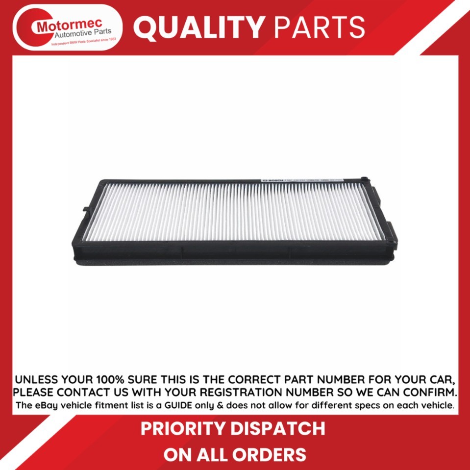 Bosch Filter, interior air 1 987 432 032
