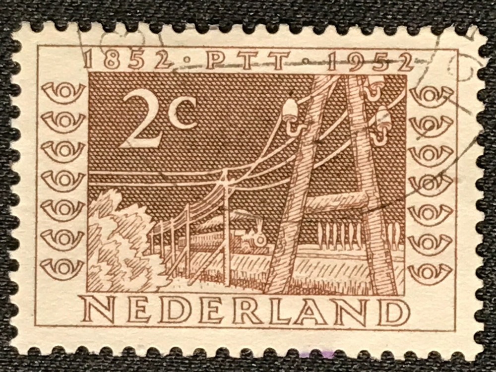 Netherlands SC #336 Used 1952