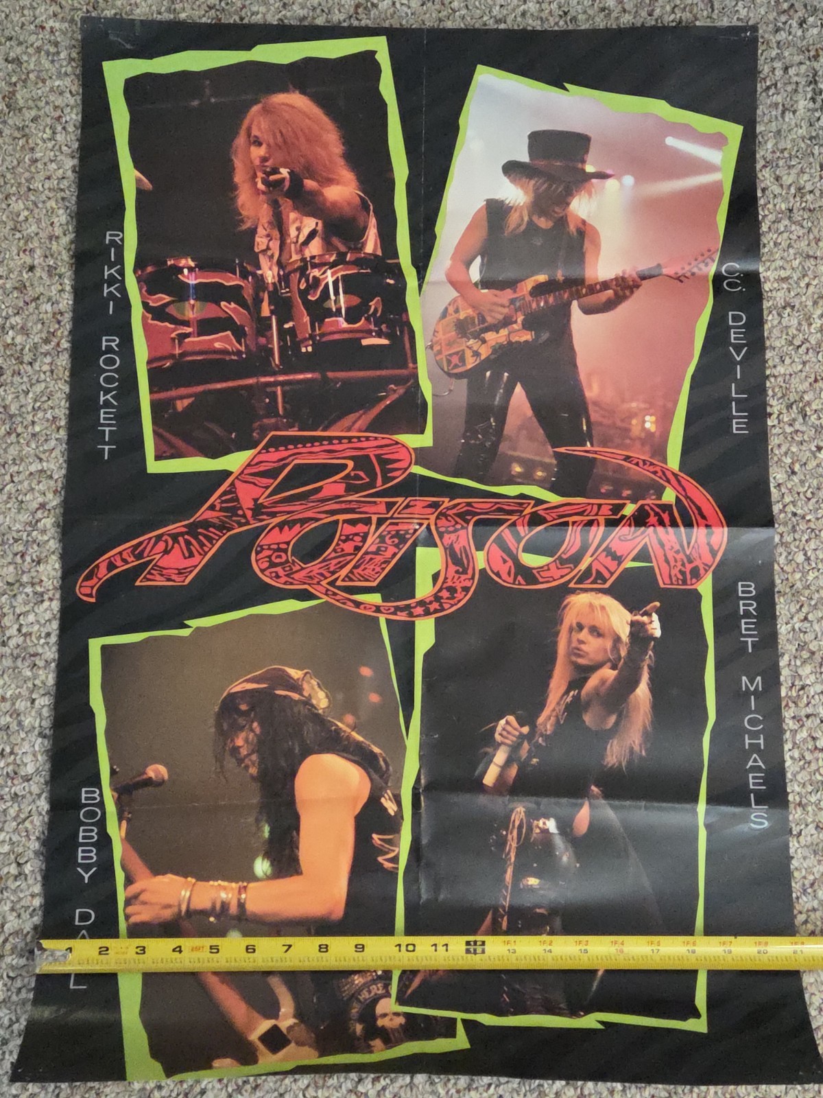 Vintage POISON POSTER