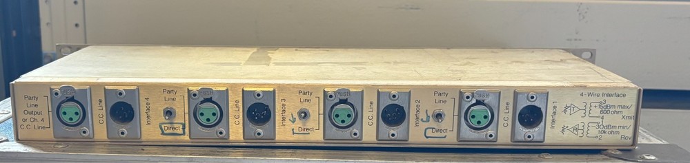 ClearCom IF4-4 4 Wire Party Line Interface