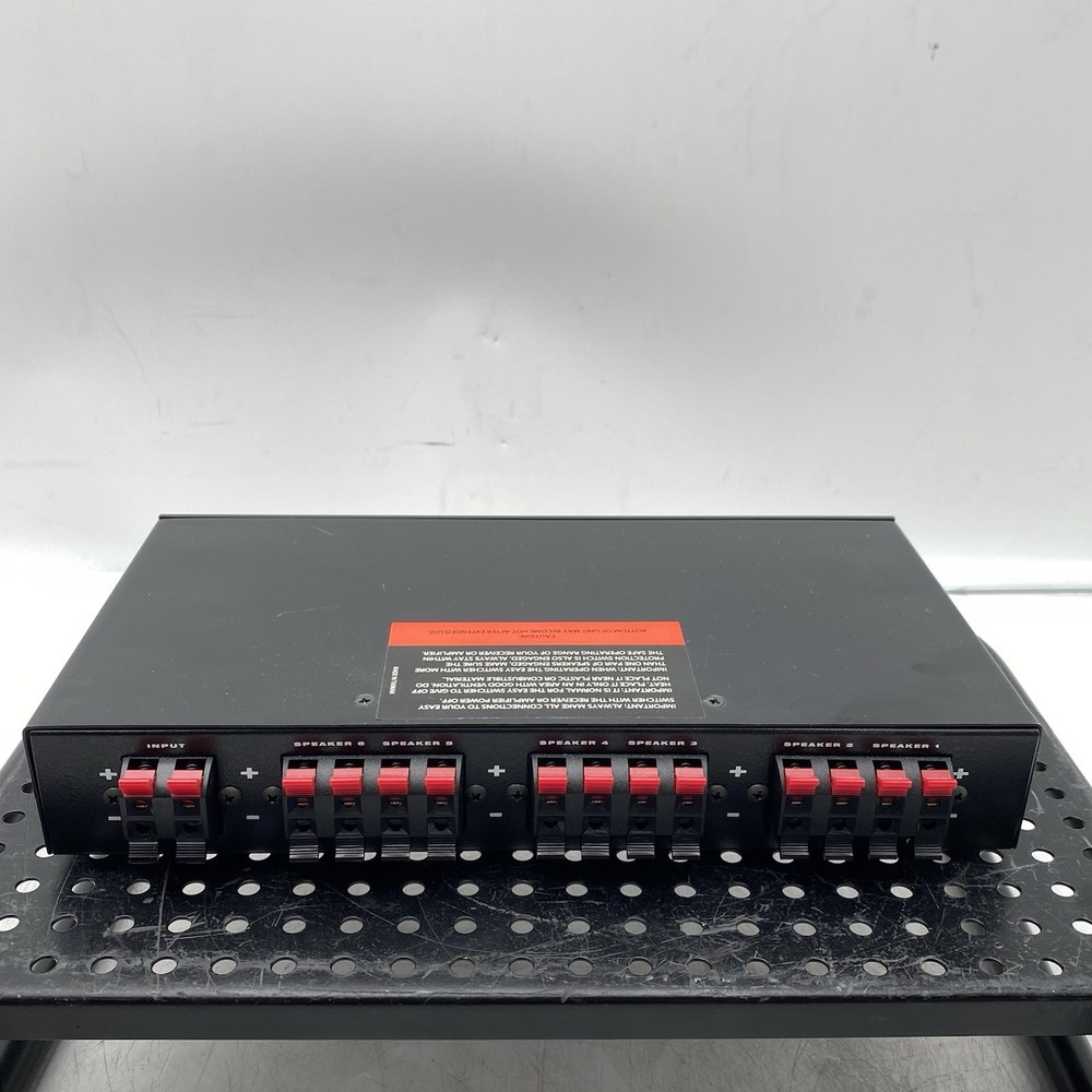 Moderno MS6 Designed By Sonance Speaker Selector For Six Pairs