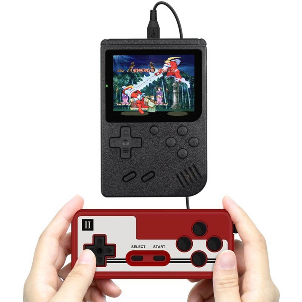 1PCS Portable Retro Handheld Game Console 3.0" LCD Screen 400 Classic Games