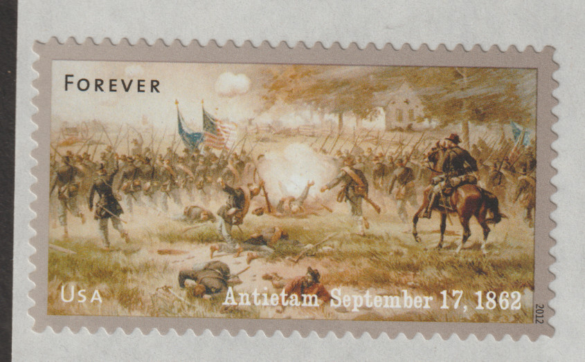 2012 US  4665 ANTIETAM FOREVER RATE MNH
