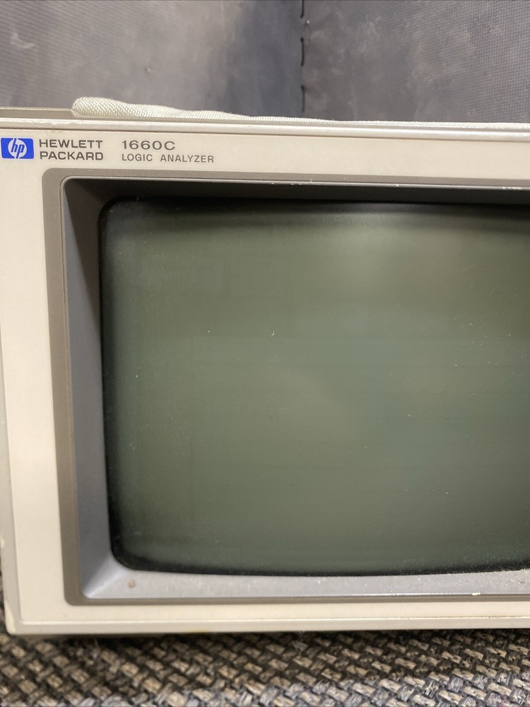 Hewlett Packard 1660C Logic Analyzer Powers On. Read Description !!!!