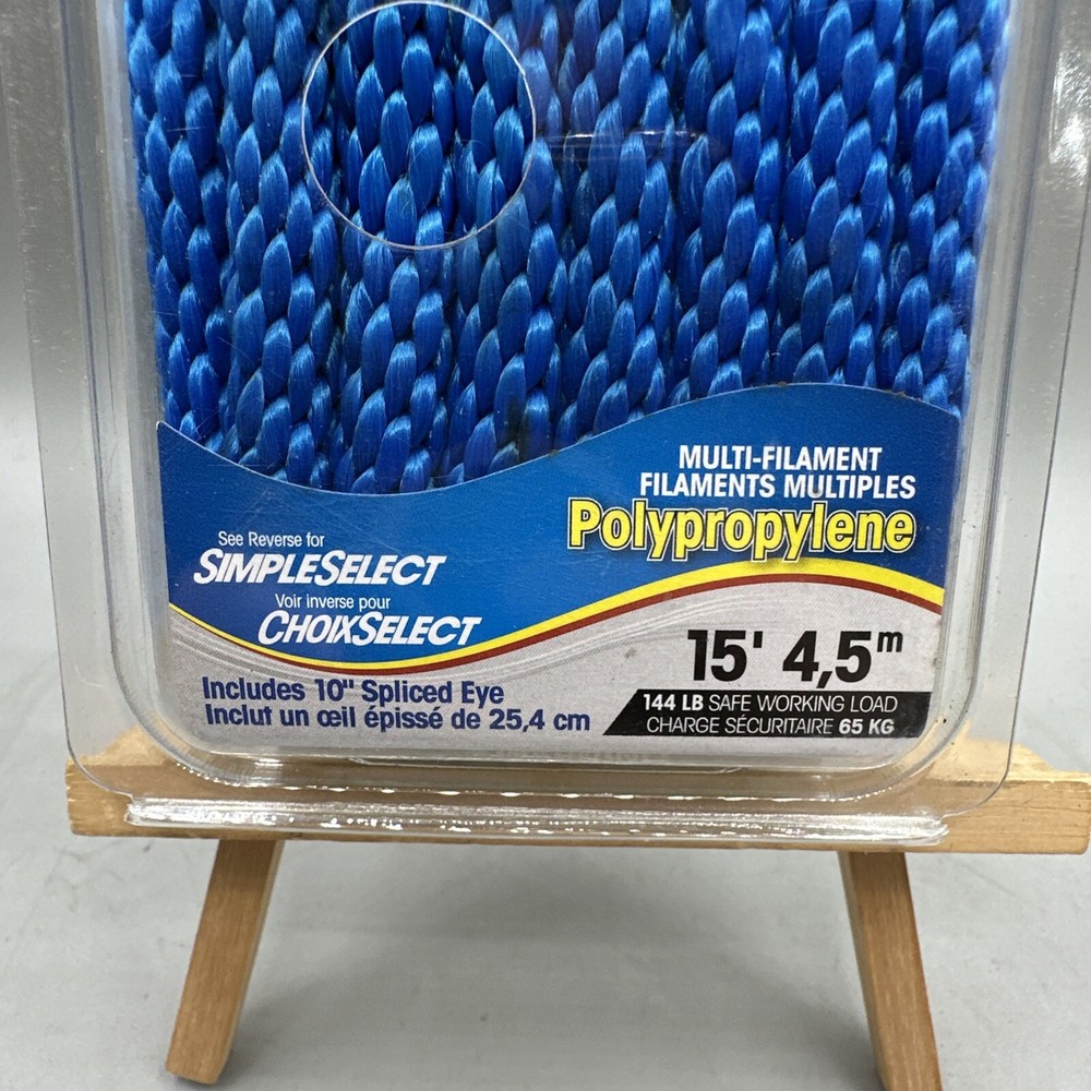 SeaSense Dock Line 15’ 3/8” Solid Braid. In Stock & Ready To Ship!!!!
