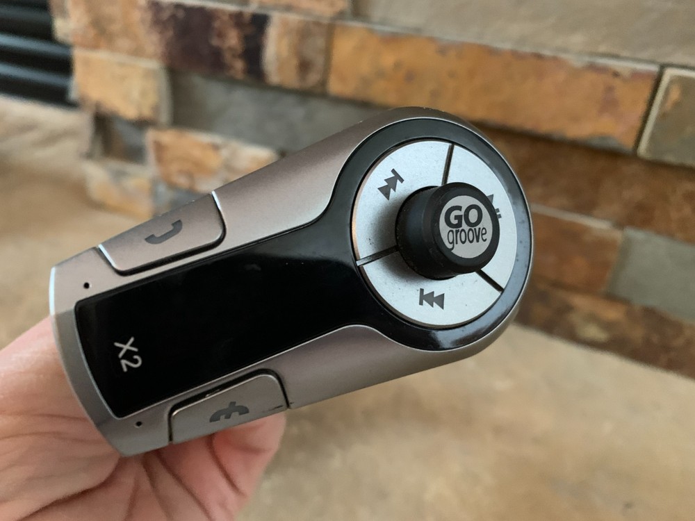 Go Groove Flex Smart X2 Bluetooth Car Radio FM Transmitter With USB Port