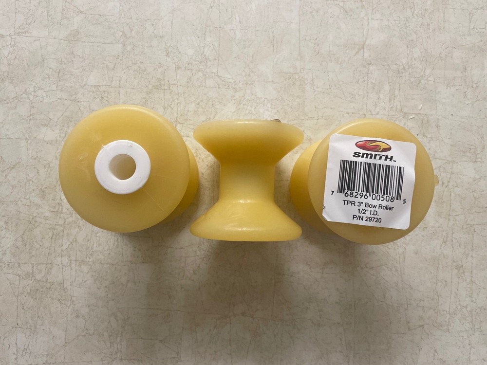 C.E. Smith TPR 3 inch Bow Roller Yellow part# 29720