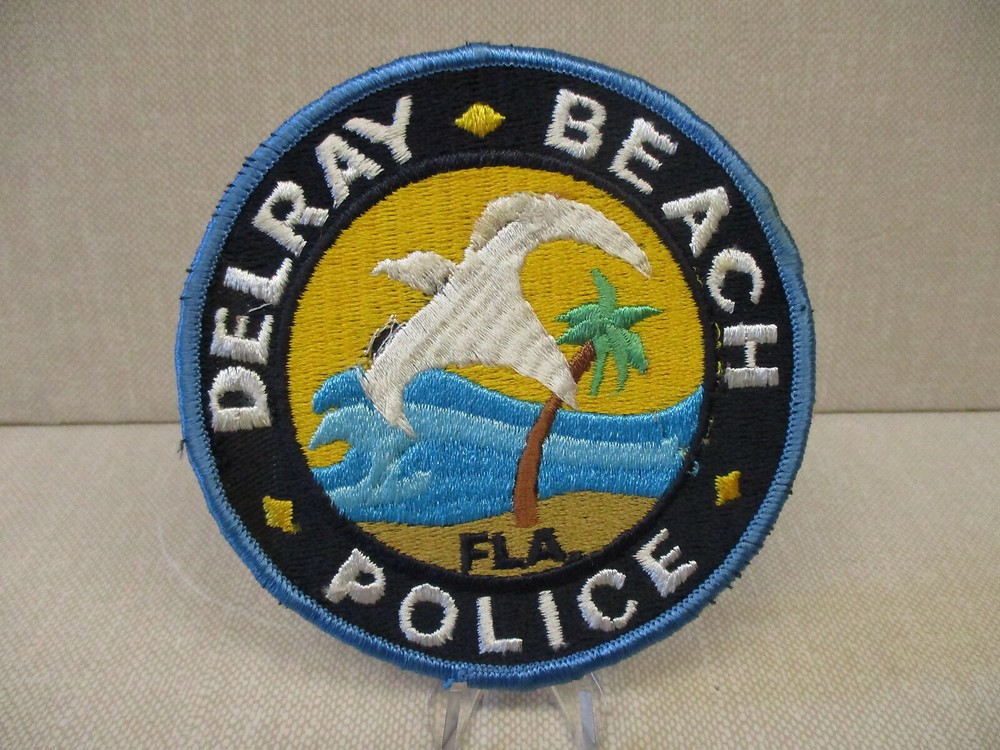 DELRAY BEACH, FL POLICE DEPARTMENT PATCH
