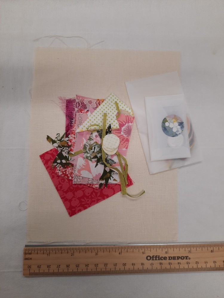 Gorgeous Wattle & Loop Handmade Slow Stitching Kit ~ Cosmos