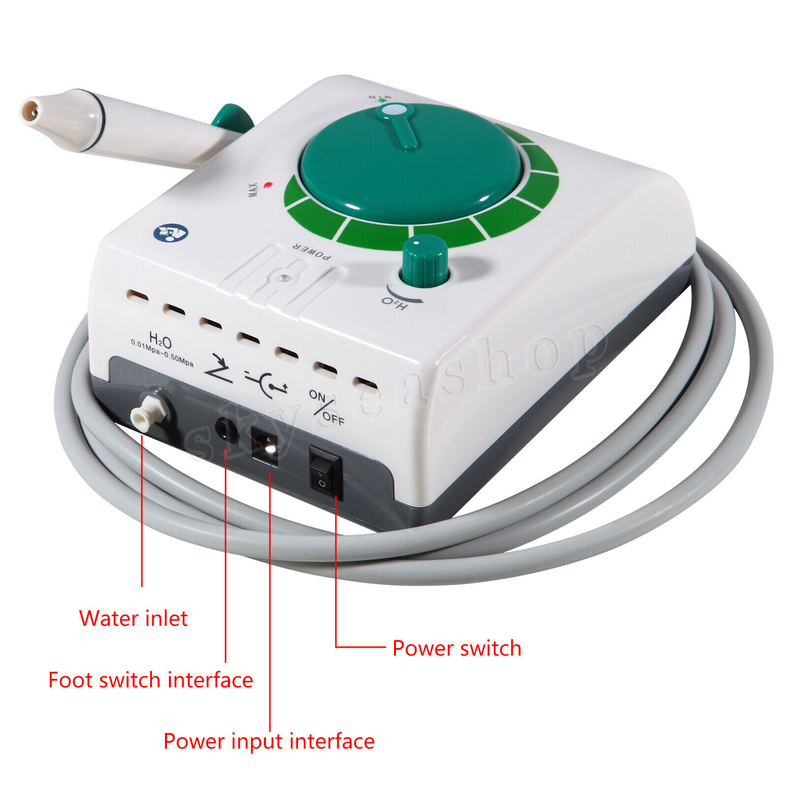Dental Ultrasonic Piezo Scaler Handpiece For Woodpecker EMS Cavitron VRN-08B