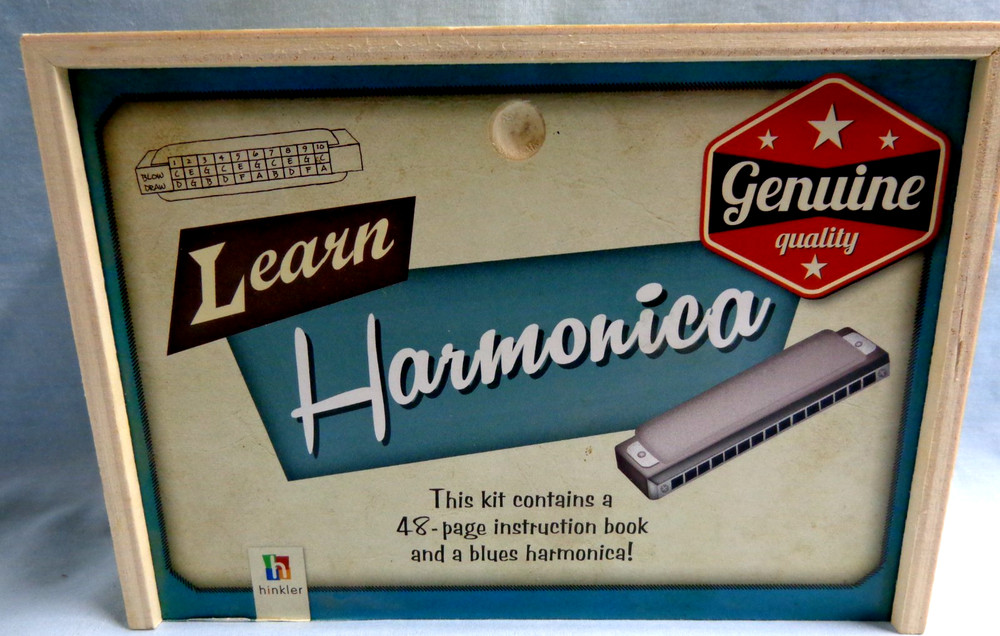 Hinkler Harmonica  Learn Harmonica With Box And Instructions