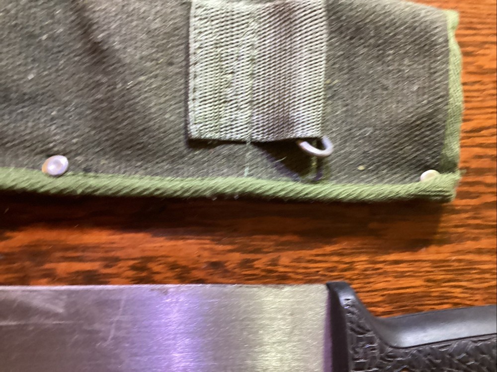 True Temper U.S. 1945 WWII Machete REPRO