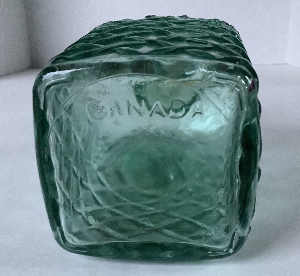 Vintage Green Wine Bottle