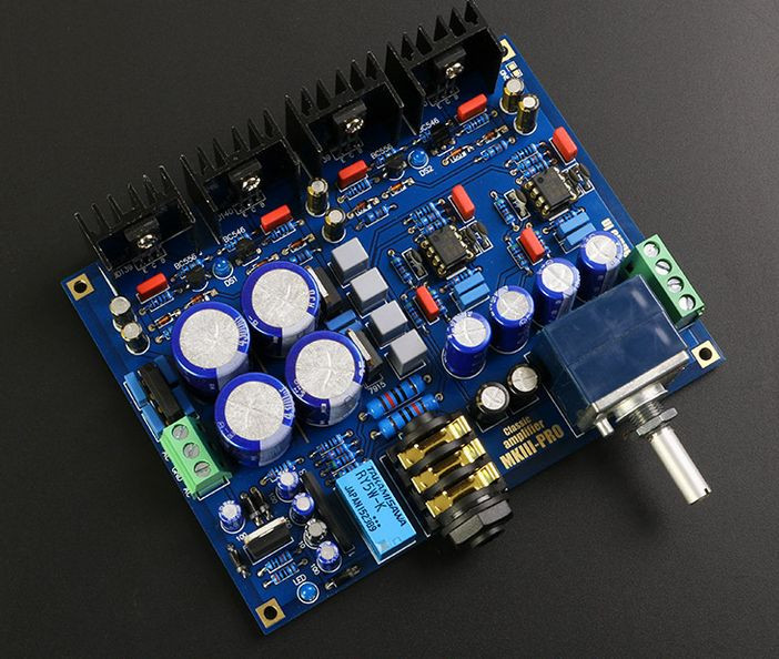 A1 Headphone Amplifier Kit Chassis Amplifier Module Based on Beyerdynamic