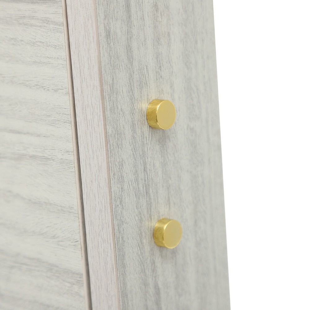 Folding Wall Table, Light Gray Fold Down Table Wall Mounted For Workbench, Home