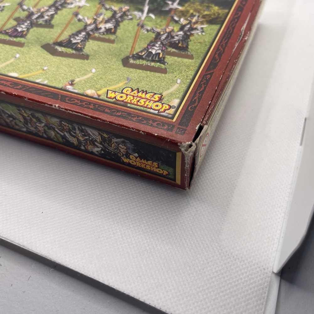 Games Workshop - Warhammer Dark Elf Black Guard Regiment BOX ONLY OOP