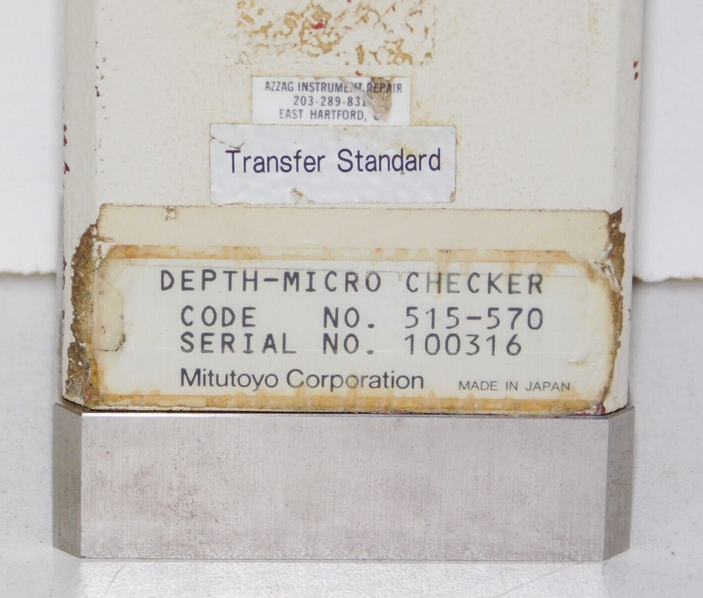 Mitutoyo 515-570 Micrometer Depth Micro Checker 0-150mm Range Machinist Tool