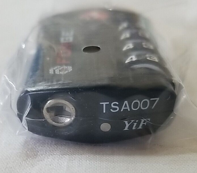8 Black Forge TSA Luggage Lock Locks Combination Lock TSA17019 4 Digit Combo