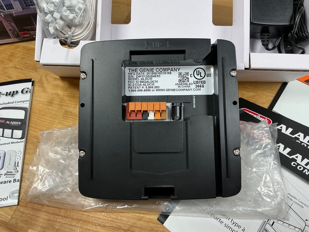 Partial Aladdin Connect® Smartphone Enabled Garage Door Controller ALDCM Partial