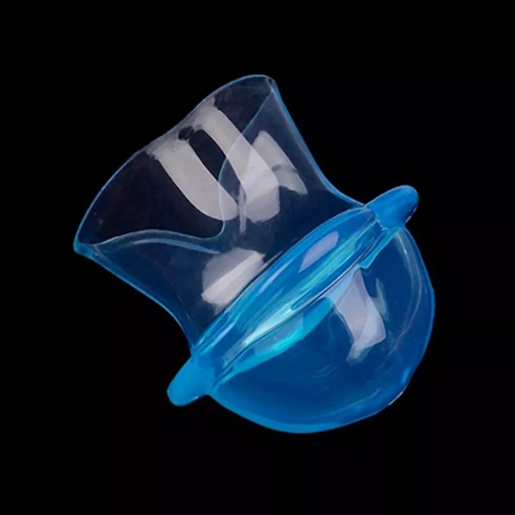 2XAnti Snoring Sleep Aid Device Silicone Tongue Mouthpiece Snore Stopper w/Case~