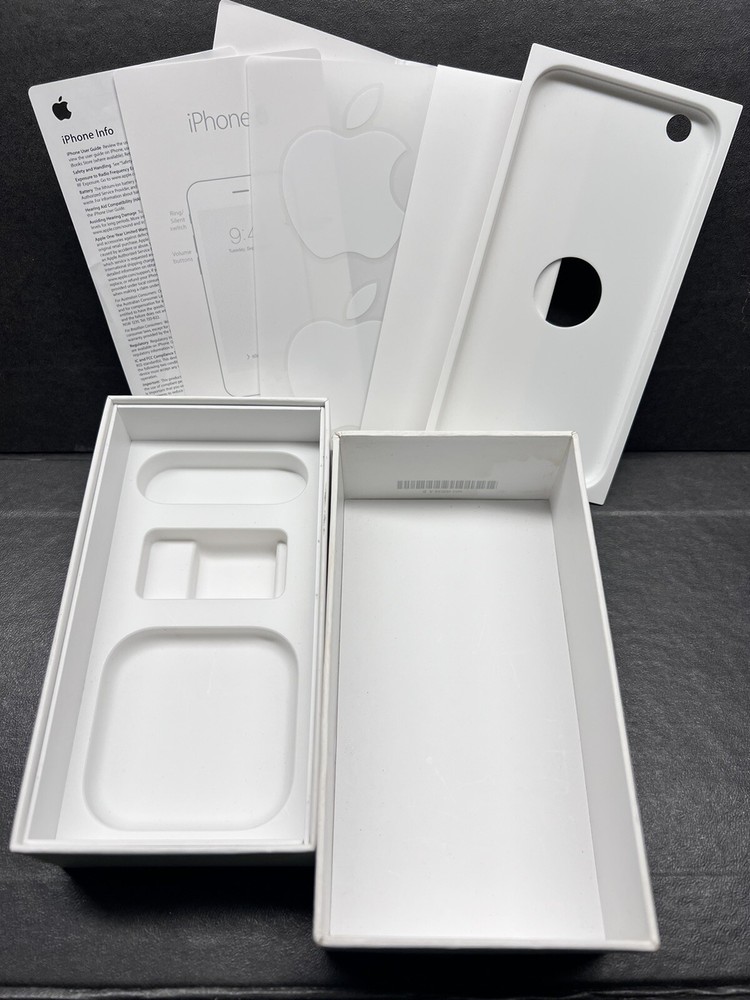 Original Apple iPhone 6 Space Gray 64GB (EMPTY BOX & INSERTS ONLY)