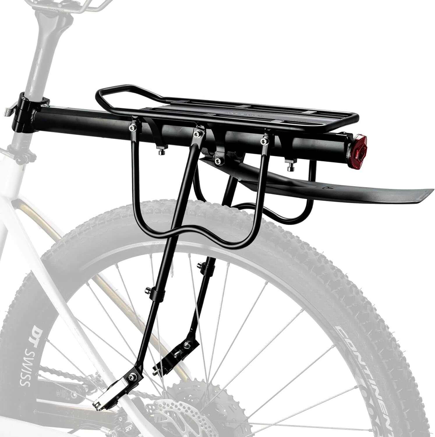 ROCKBROS Bike Cargo Rack with Fender Dual Quick Release load 110-165lbs