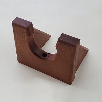 Handmade Guitar Wall Hanger | Mahogany