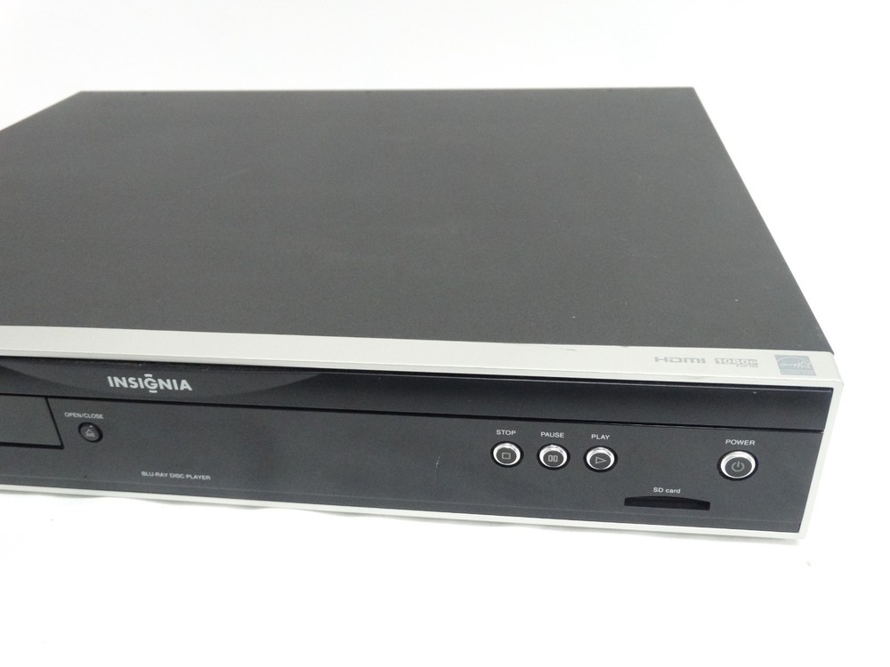 Insignia Model NS-BRDVD Blu-Ray & DVD Player - No Remote - Tested & Working