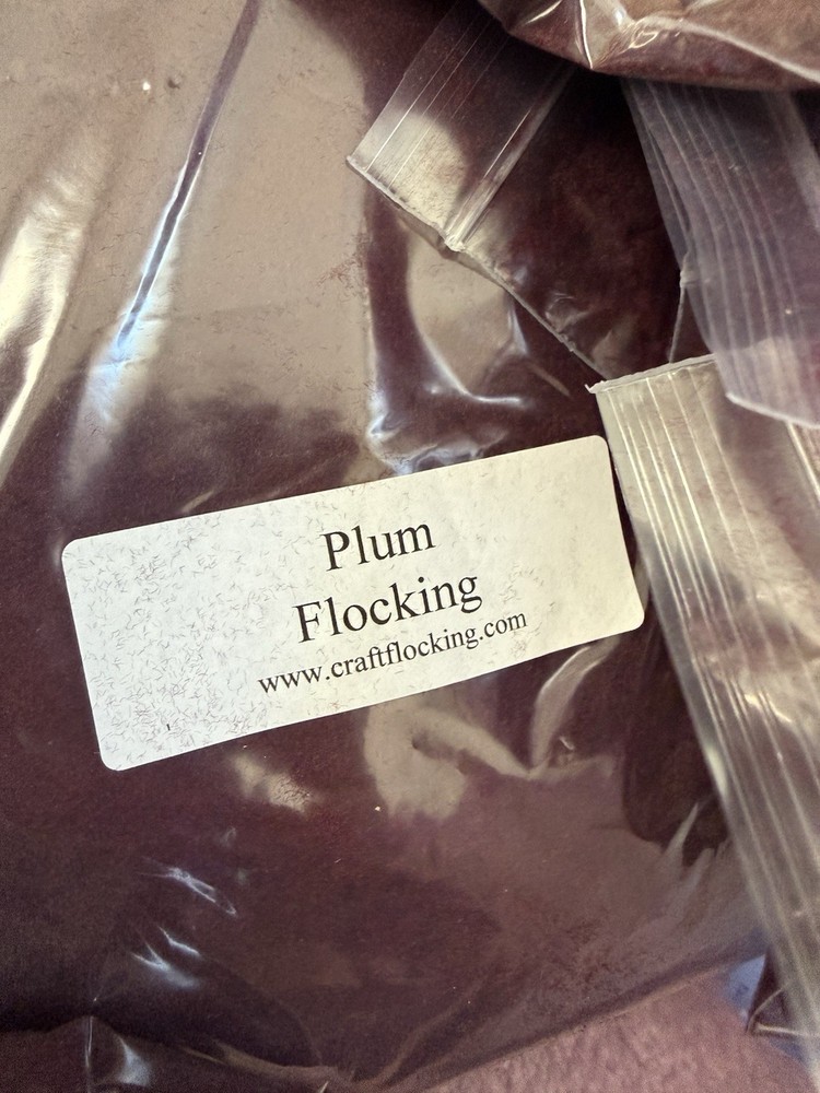 23 Ounce of Plum Flocking Crafting