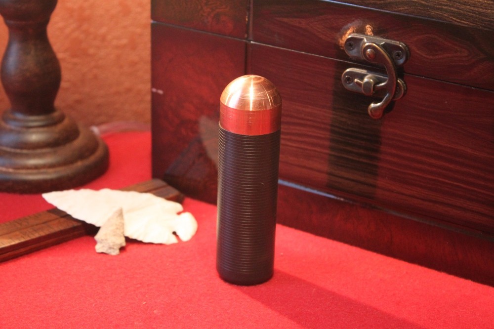 1 1/4" Solid Head Copper Bopper - Copper Billets, Flint knapping tool, arrowhead