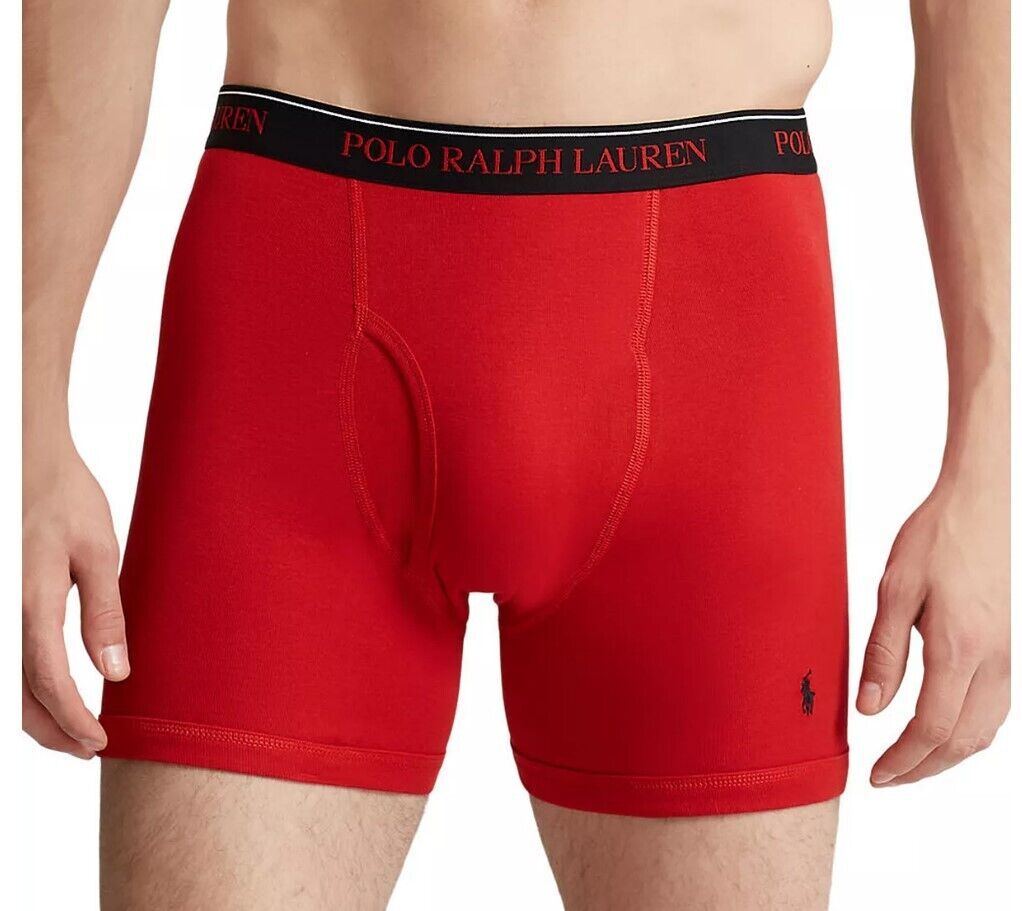 Polo Ralph Lauren Men's Six-Pack Boxer Briefs Choose Size & Color New 6 Pack