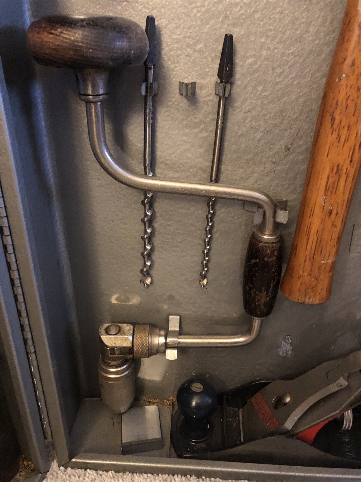 VTG Stanley Handyman Better Home Tool Cabinet H895 Tools Metal Case (FREE S&H)