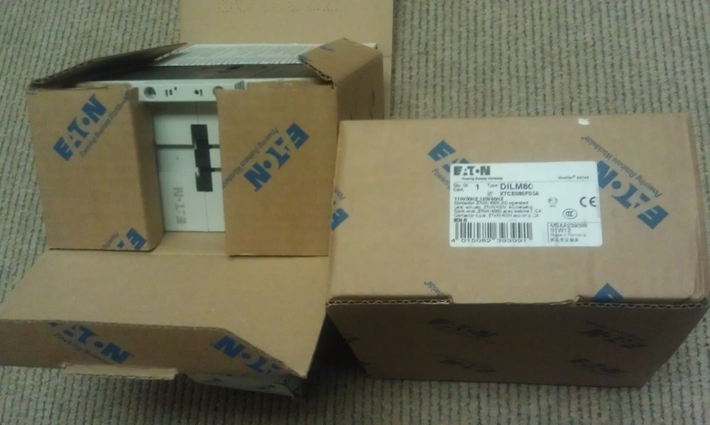 XTCE080F00A Eaton DILM80 Moeller IEC Contactor - New