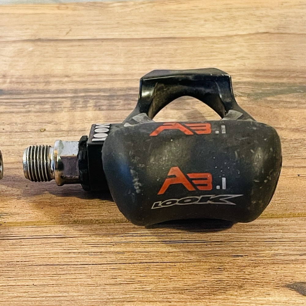 Low Mileage LOOK A3.1 Clipless Road Pedals Black 9/16