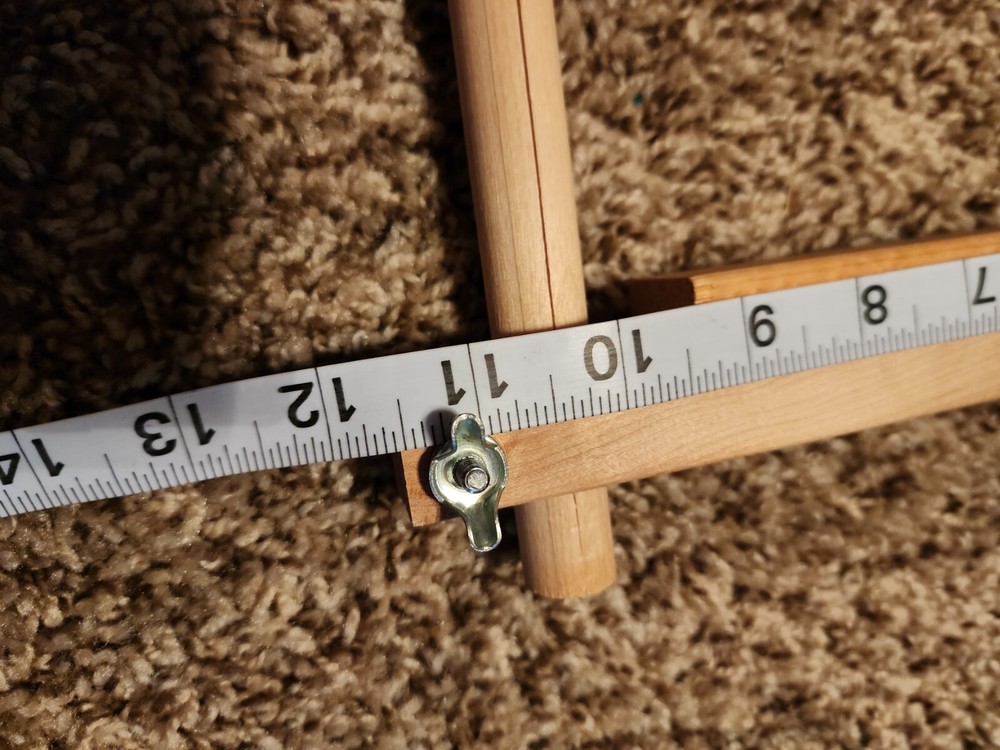 Crosstitch Frame Square Rectangle Tan