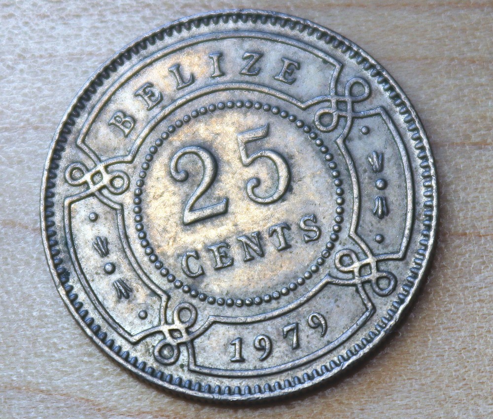1979 Belize 25 Cents