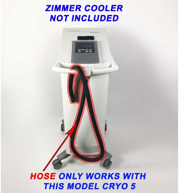 ZIMMER CRYO 5 HOSE Extended (9 ft) LARGE CONNECTOR