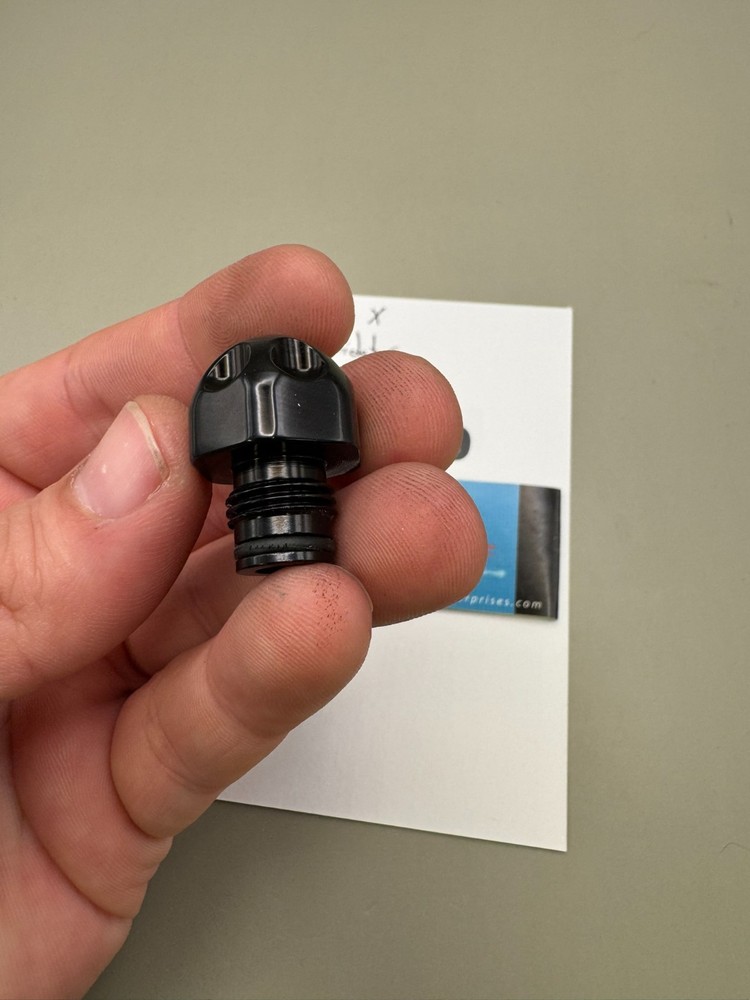 System X Intimidator Ram Cap-Gloss Black