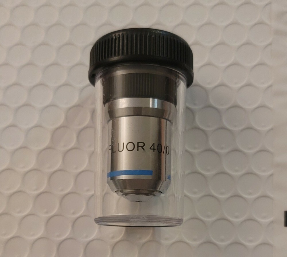 AMSCOPE  FLUOR 40/0.65 160/0.17 MICROSCOPE OBJECTIVE