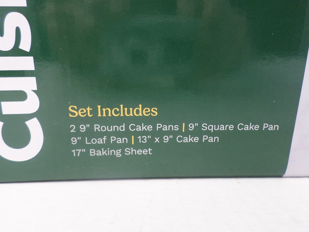Cuisinart 6-Piece Classic Nonstick Bakeware Set