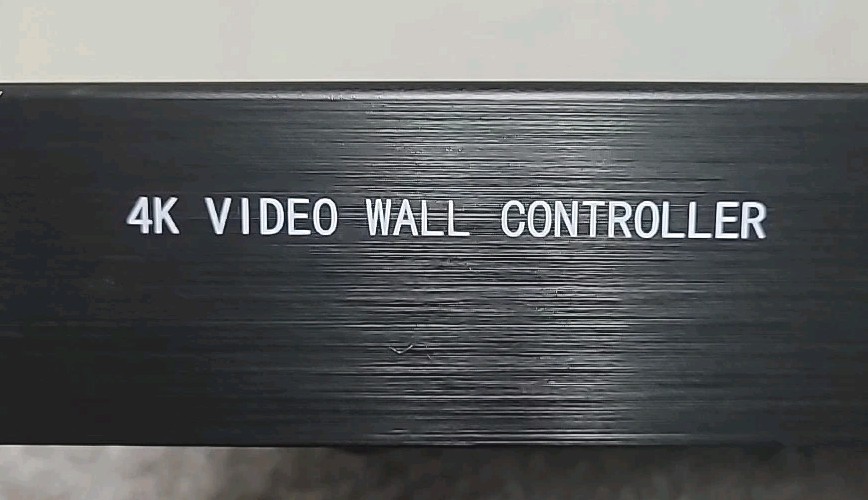 4K Video Wall Controller 1x4 HDMI Display Splitter Processor w/ PSU & HDMI Cable