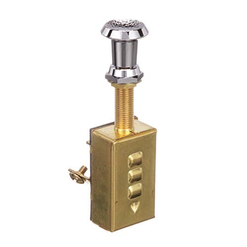 Attwood 14255-3 Three-Position Off/On/On Push/Pull Switch