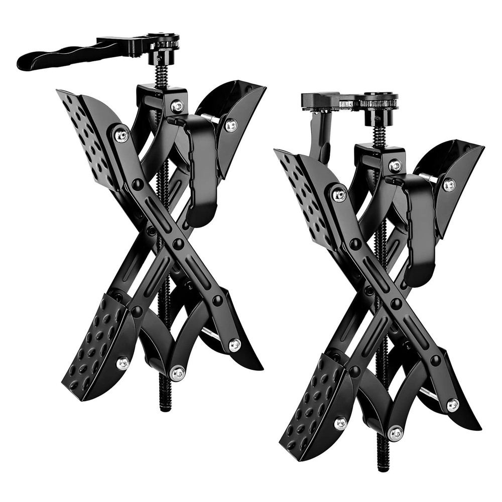 Nilight Wheel Chock Stabilizer, 2PCS X-Chocks Stabilizer for Black