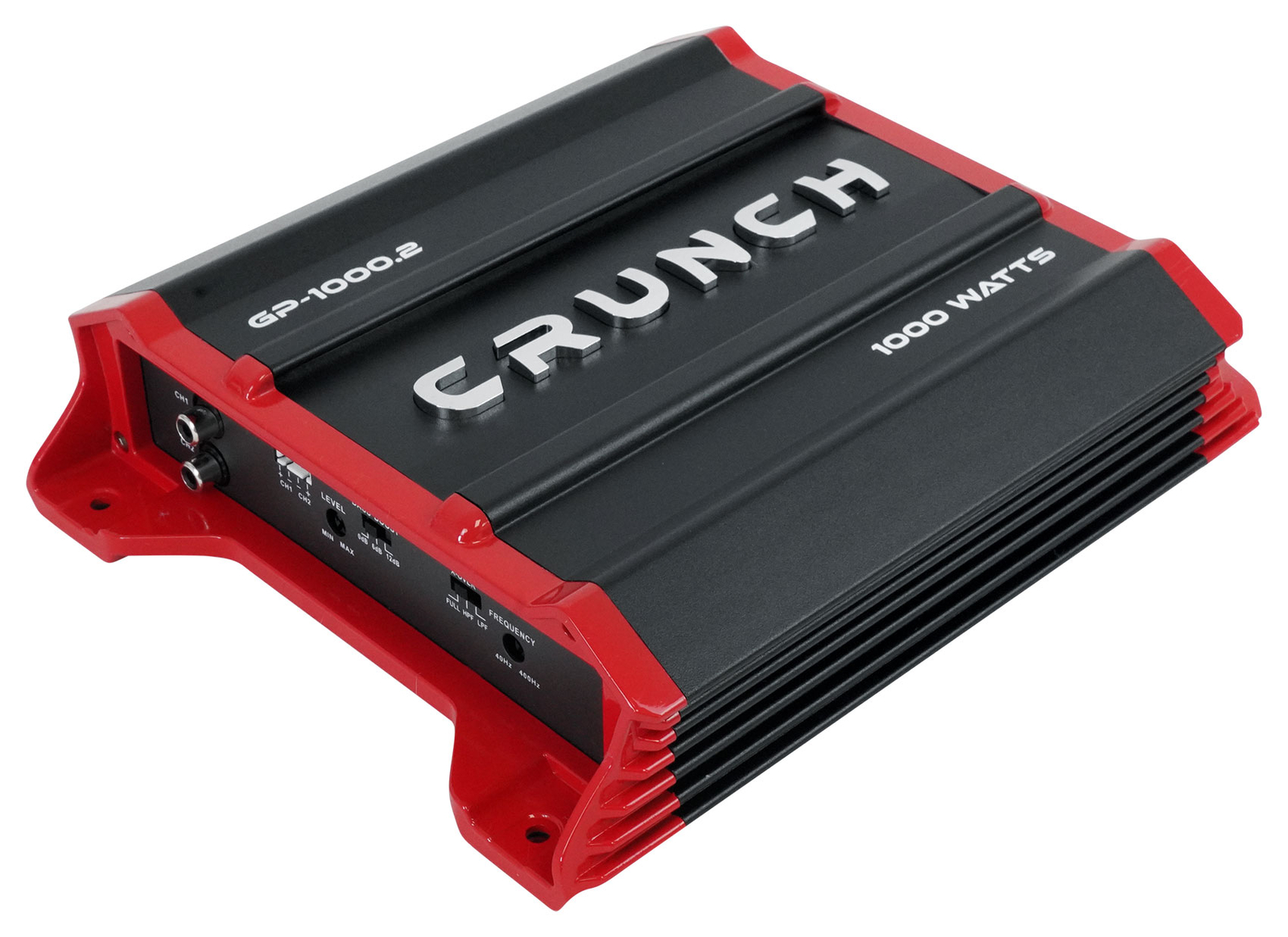 Crunch GP-1000.2 Ground Pounder 1000 Watt 2-Channel Amplifier Car Stereo Amp